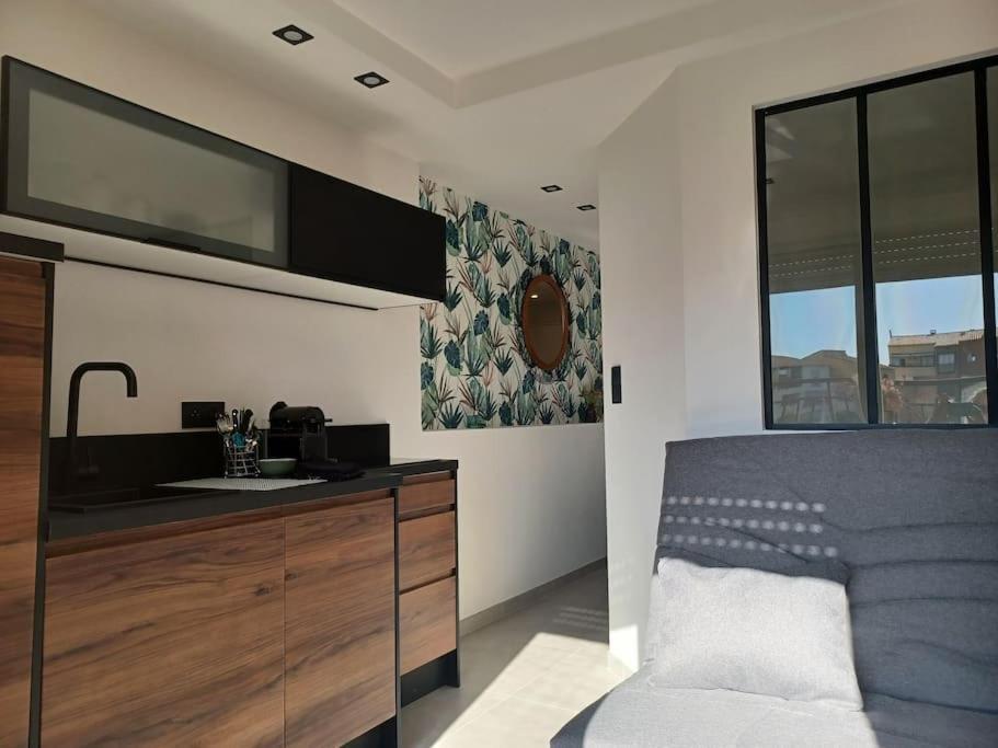 Cap'Nomad Studio Cote Port - Terrasse - Piscine - Parking Agde Exteriör bild